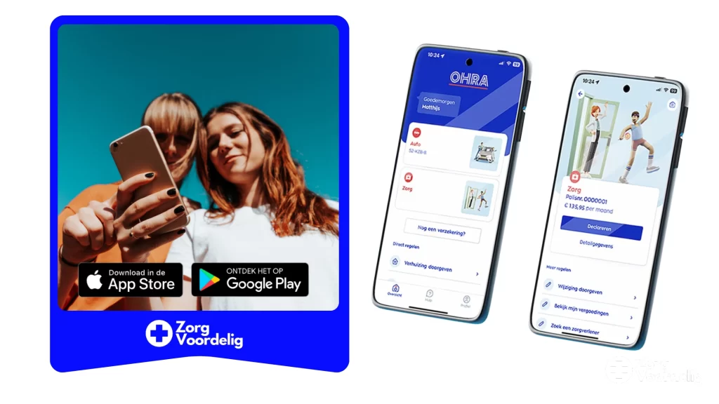 OHRA app Zorgverzekering