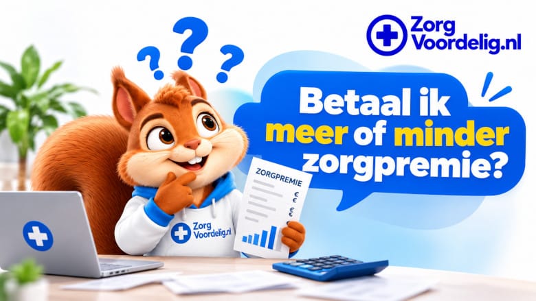 Meer of minder zorgpremie betalen?