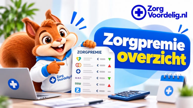 Zorgpremie overzicht zorgverzekeringen